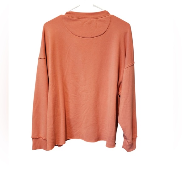 Aerie Terracotta Long Sleeve Top Md - Picture 6 of 6